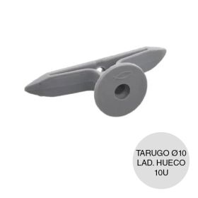 Taco tarugo nylon MN10 mariposa ladrillo hueco ø10mm bolsa x 10u