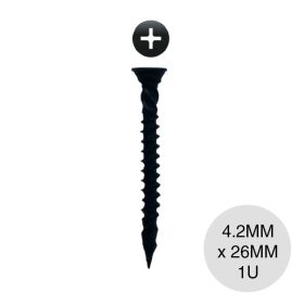 Tornillo autoperforante Habito placas punta aguja Ø4.2mm x 26mm