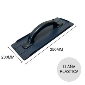 Llana yesero plastica 200mm x 250mm
