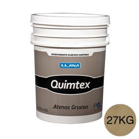 Revestimiento plastico texturado Quimtex Atenas grueso exterior interior S101 balde x 27kg