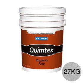 Revestimiento plastico texturado Quimtex Romano Rustico Fino exterior interior J162 balde x 27kg