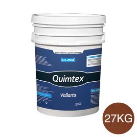 Revestimiento plastico texturado Quimtex Vallarta exterior interior Y095 balde x 27kg