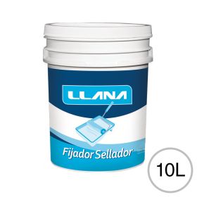 Fijador sellador acrilico concentrado al agua exterior interior transparente balde x 10L