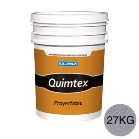 Revestimiento plastico texturado Quimtex Proyectable exterior interior J162 balde x 27kg