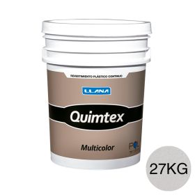 Revestimiento plastico texturado Quimtex Multicolor exterior interior H162 balde x 27kg