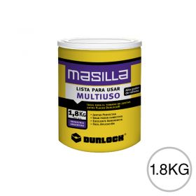 Masilla tomado juntas construccion seco y terminacion interior lista para usar multiuso balde x 1.8kg